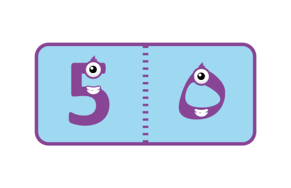 Numbers 5 – Number Five ٥